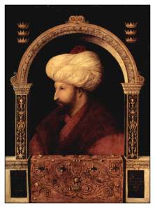 Portrait of Sultan Mehmed the Conqueror